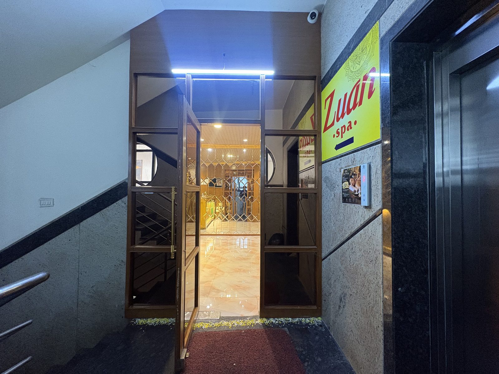 Zuan Spa entrance